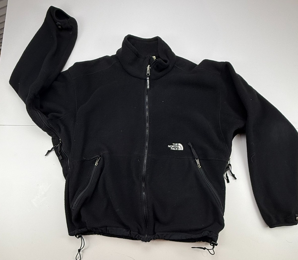 The North Face Men's XL Summit Series Black Full Zip Fleece Jacket